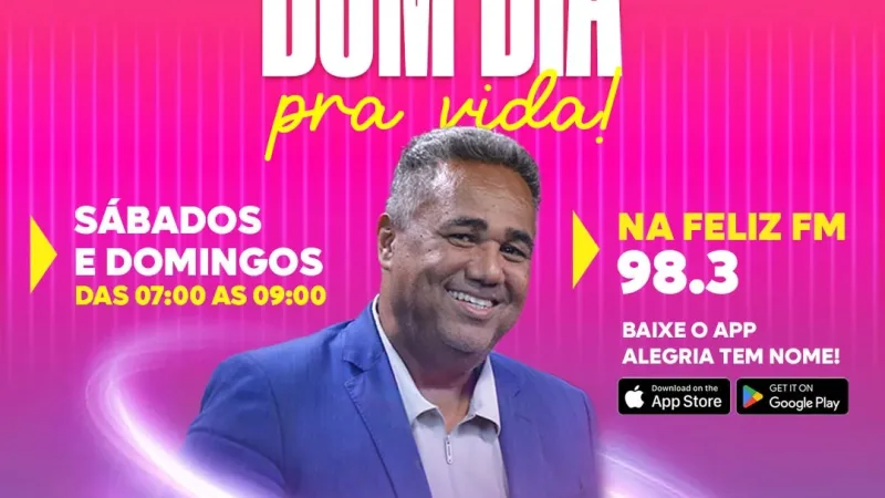 O assunto é Rádio — &nbsp; &nbsp; Os ouvintes da Feliz FM 98.3 Salvador já têm um encontro marcado com a informação, a alegria e a boa companhia nas manhãs de sábado e domingo. O comunicador Leandro Guerrilha está à frente do programa “Bom Dia Pra Vida”, transmitido das 7h às 9h, levando conteúdo leve, mensagens positivas e muita interação com o público. Com uma comunicação próxima e carismática, Leandro Guerrilha se destaca por sua capacidade de conversar com as famílias, compartilhar histórias inspiradoras e criar um ambiente acolhedor para começar o dia com energia e otimismo. A programação também pode ser acompanhada pelo aplicativo “Alegria Tem Nome”, ampliando o acesso [&hellip;]