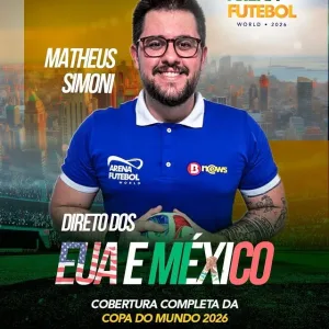 O assunto é Rádio — O site BNews em conjunto com as rádios Baiana FM (89.3 MHz) e Itapoan FM (97.5 MHz), realizará uma extensa cobertura jornalística da Copa do Mundo deste ano, que será realizada no Canadá, México e nos Estados Unidos durante os meses de junho e julho. Além dos profissionais das duas equipes esportivas geridas pelo site que pertence ao Grupo A4, ‘Arena BNews’ (Baiana FM) e ‘Arena Futebol’ (Itapoan FM) que estarão aqui em solo nacional, o BNews terá cobertura in loco do torneio também, com o talentoso e competente jornalista Matheus Simoni, que atualmente escreve para a linha premium do site, […]